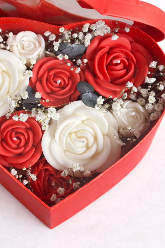 Candle Rose Box - Medium