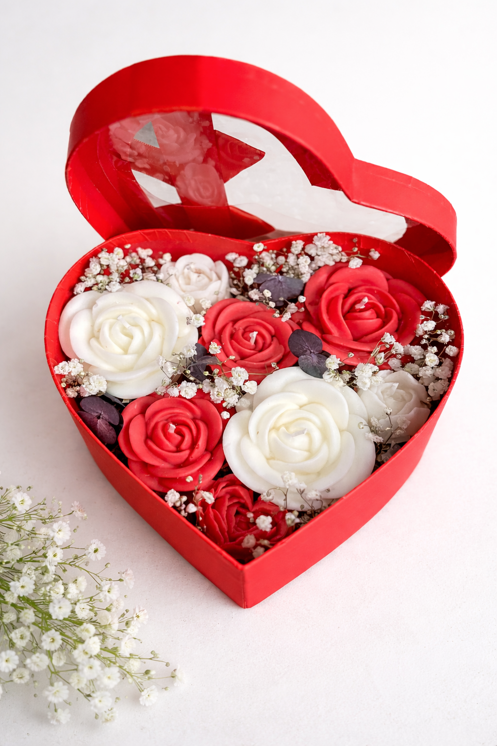 Candle Rose Box - Medium