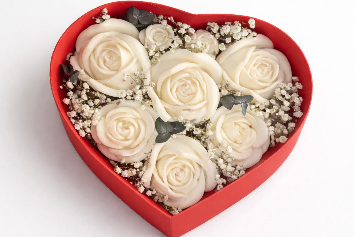 Candle Rose Box - Large