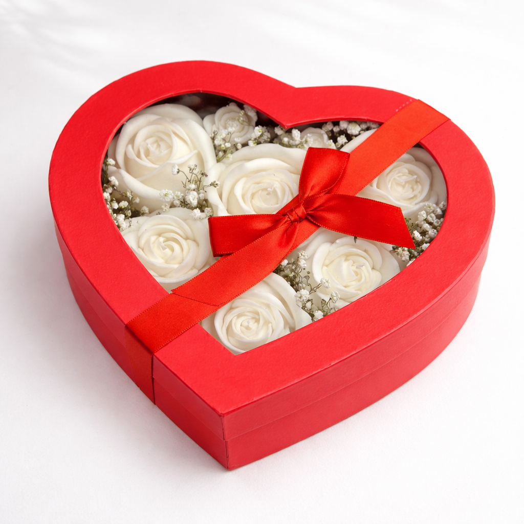 Candle Rose Box - Large