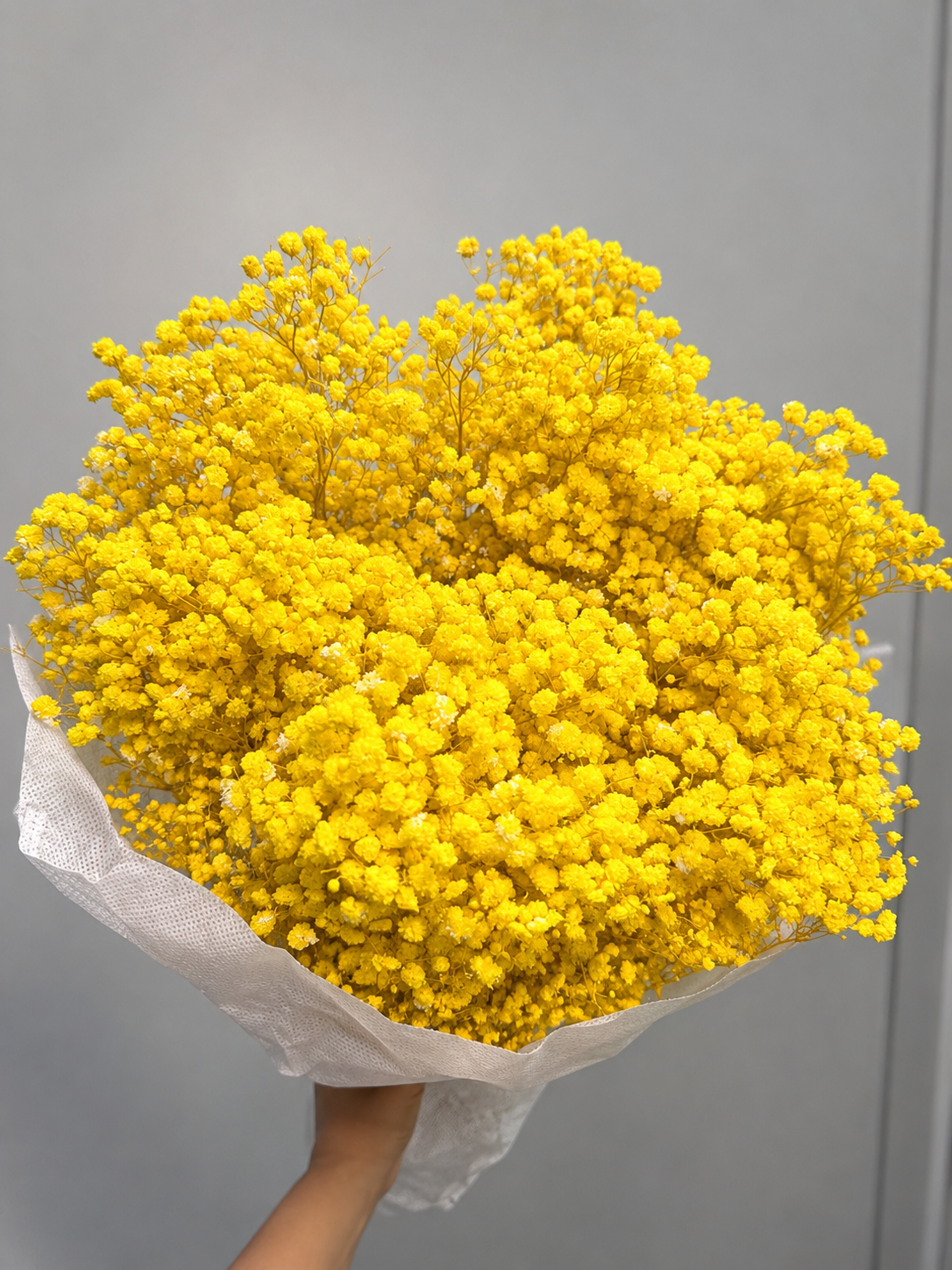 Preserved Baby Breath Bouquet